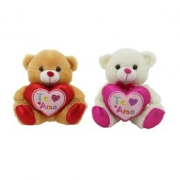 WO62636 - OSO CON CORAZÓN 23CM