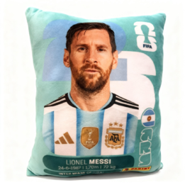 LU1004 - ALMOHADA FIGURITA MESSI 40X30CM