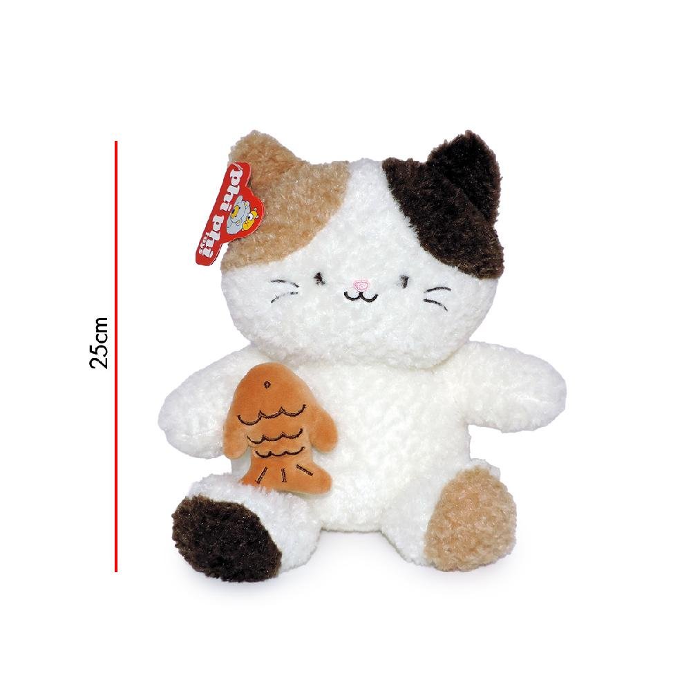 MI8838 - GATO CON PESCADITO 25CM