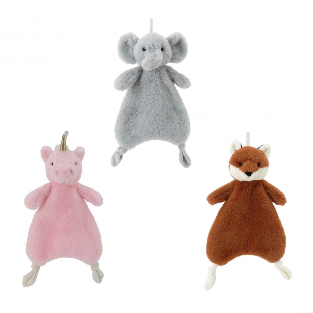 WO617561 - MANTA DE APEGO TRAPITO ANIMALES 33CM