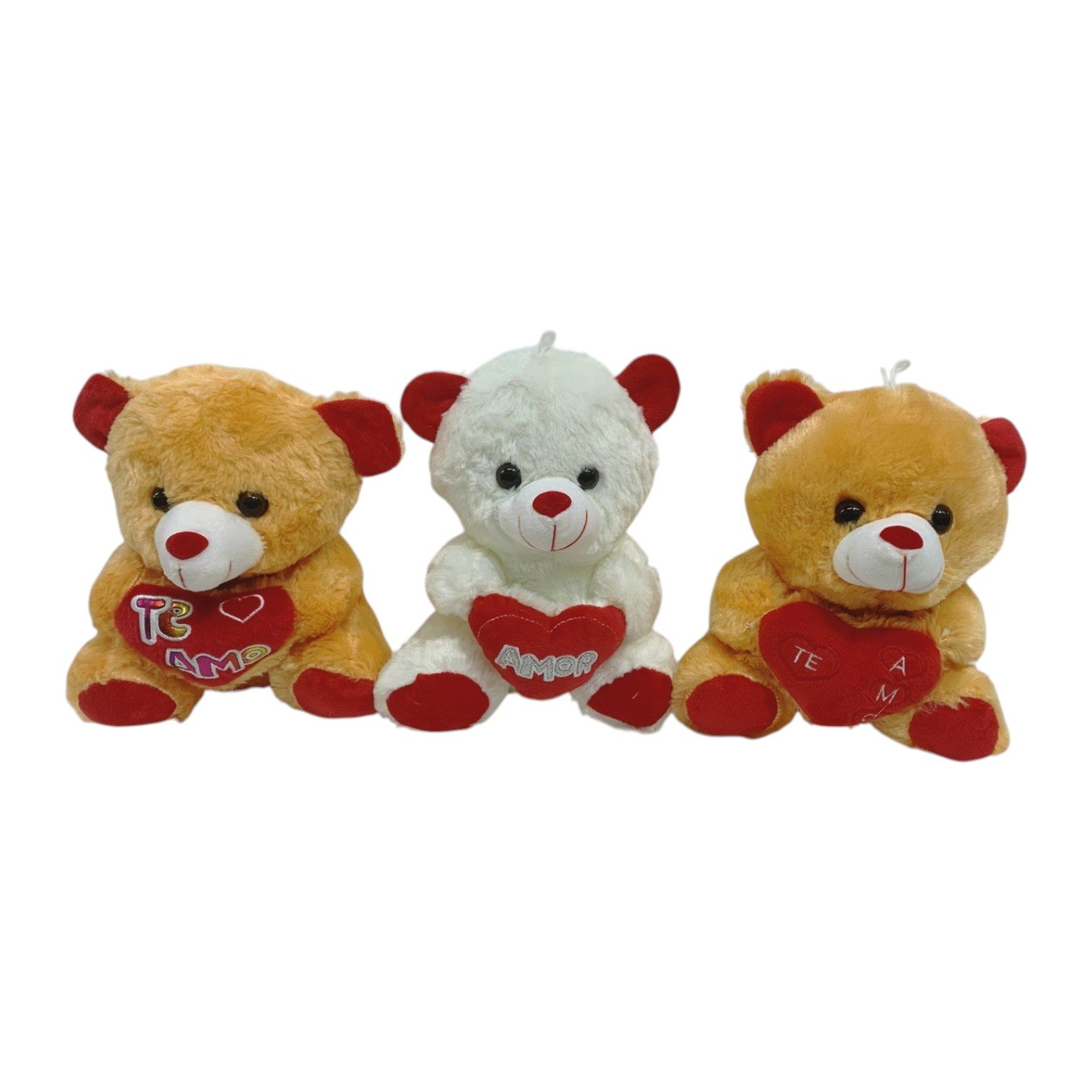 FE4790-20 - OSO CON CORAZÓN TE AMO 20CM