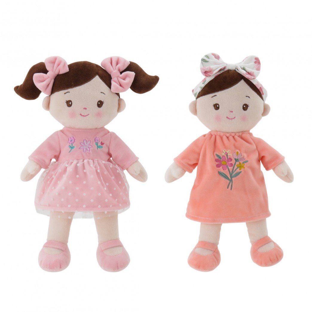 WO910248 - MUÑECA CON SONAJERO 25CM