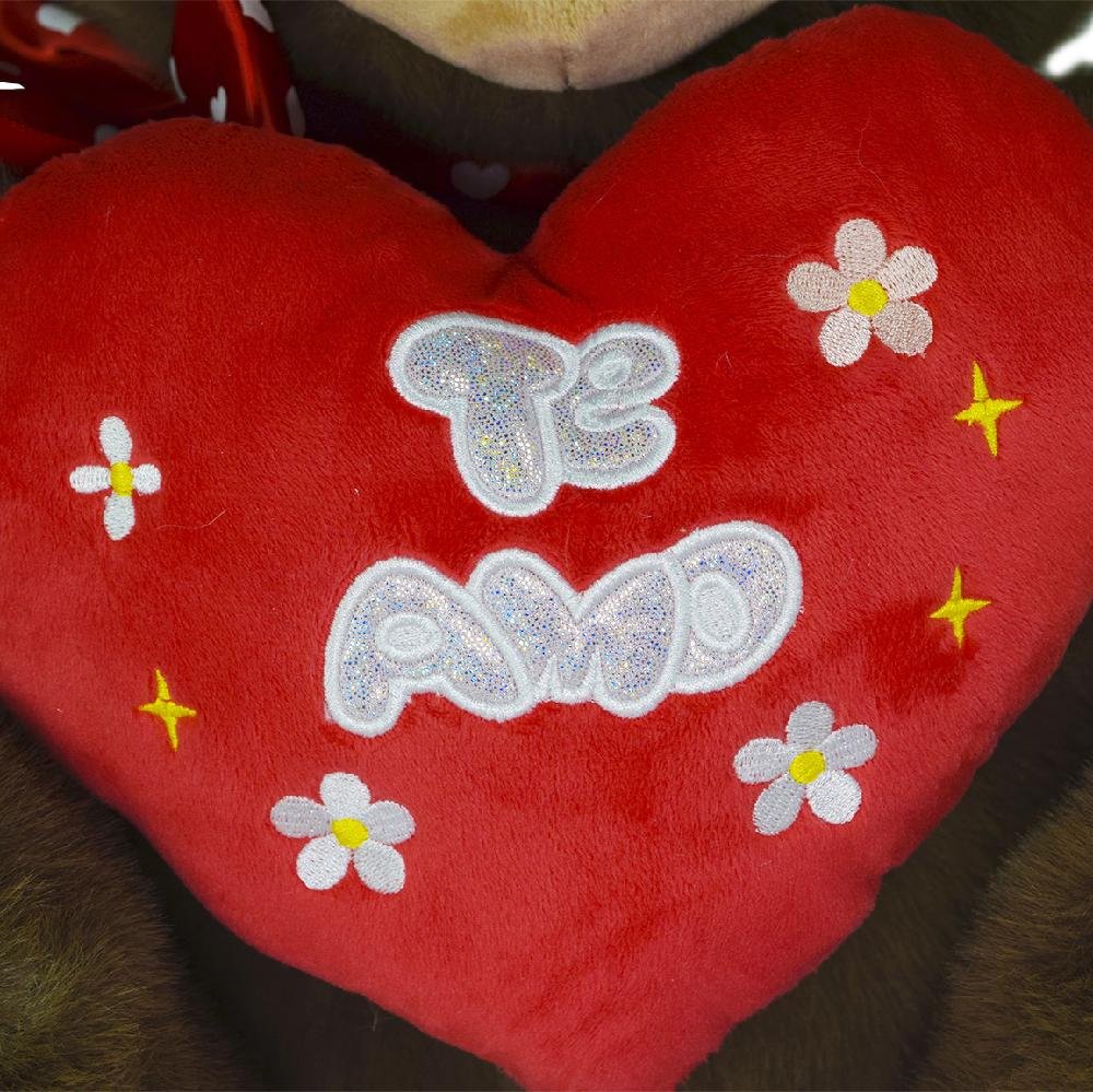 MI4552 - OSO CON CORAZÓN 45CM - Imagen 5