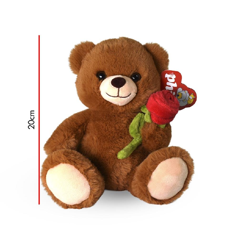MI4555 - OSO CON FLOR 20CM