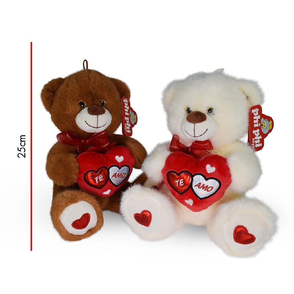 MI4556 - OSO CON CORAZON 25CM