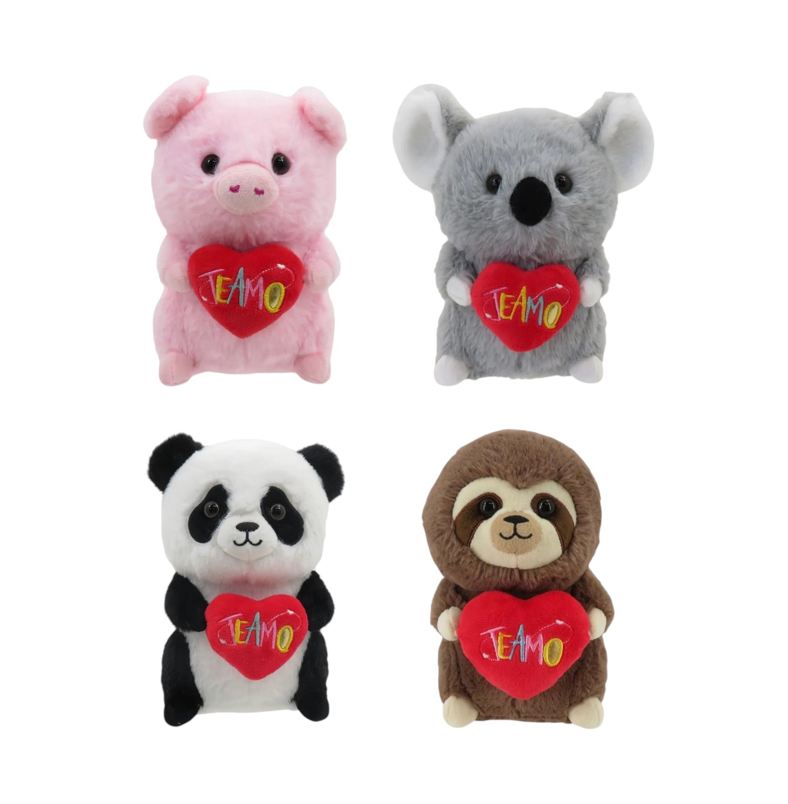 WO615770 - ANIMALES CON CORAZÓN 20CM